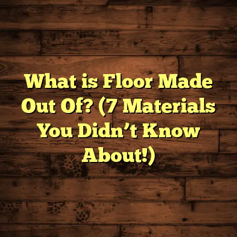 What is Floor Made Out Of? (7 Materials You Didn’t Know About!)