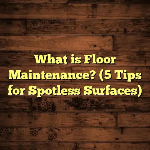 What is Floor Maintenance? (5 Tips for Spotless Surfaces)