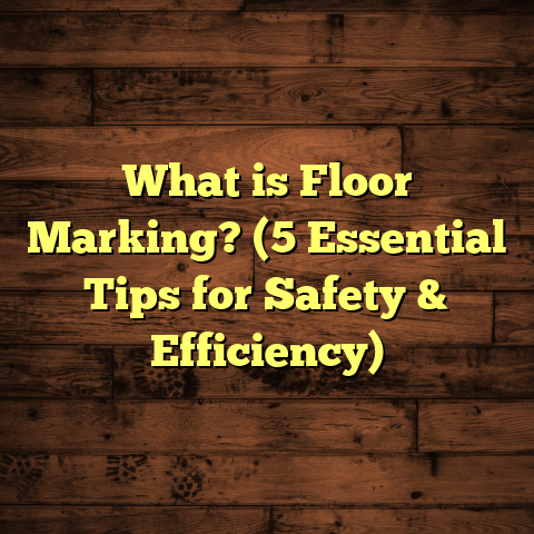 What is Floor Marking? (5 Essential Tips for Safety & Efficiency)