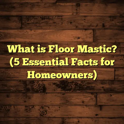 What is Floor Mastic? (5 Essential Facts for Homeowners)