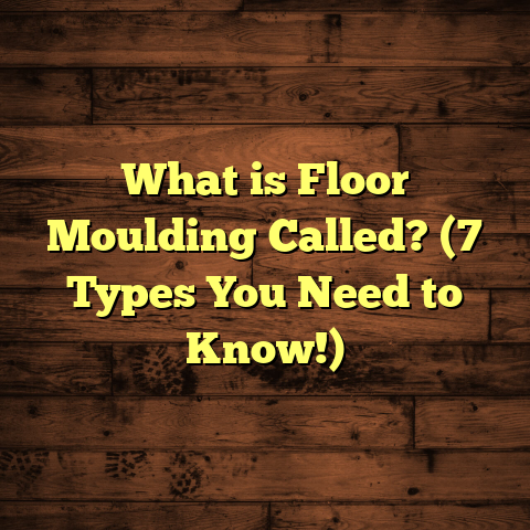 What is Floor Moulding Called? (7 Types You Need to Know!)