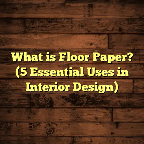 What is Floor Paper? (5 Essential Uses in Interior Design)