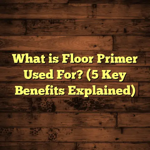 What is Floor Primer Used For? (5 Key Benefits Explained)