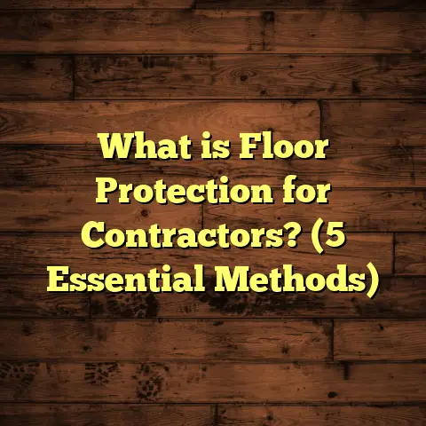 What is Floor Protection for Contractors? (5 Essential Methods)