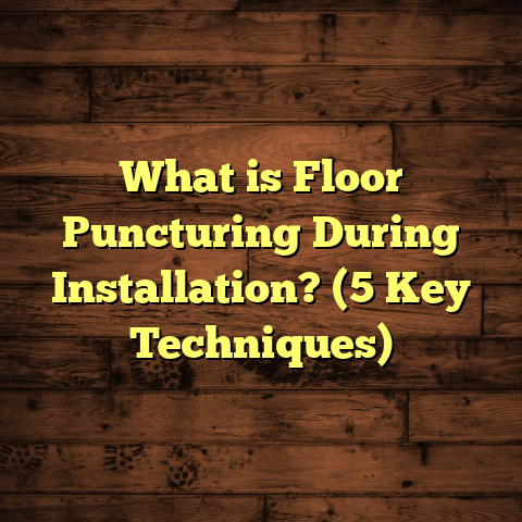 What is Floor Puncturing During Installation? (5 Key Techniques)
