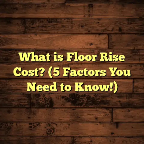 What is Floor Rise Cost? (5 Factors You Need to Know!)