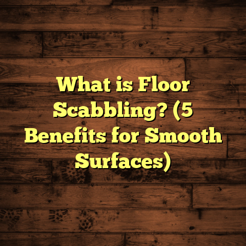 What is Floor Scabbling? (5 Benefits for Smooth Surfaces)