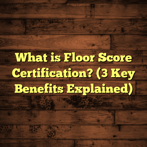 What is Floor Score Certification? (3 Key Benefits Explained)