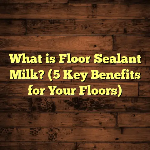 What is Floor Sealant Milk? (5 Key Benefits for Your Floors)