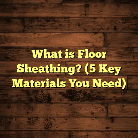 What is Floor Sheathing? (5 Key Materials You Need)