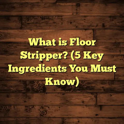 What is Floor Stripper? (5 Key Ingredients You Must Know)