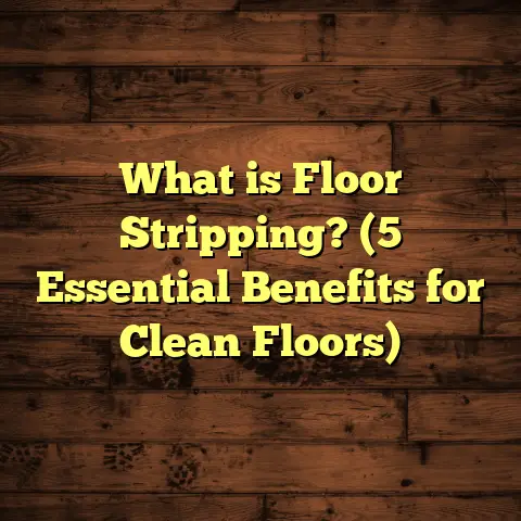 What is Floor Stripping? (5 Essential Benefits for Clean Floors)