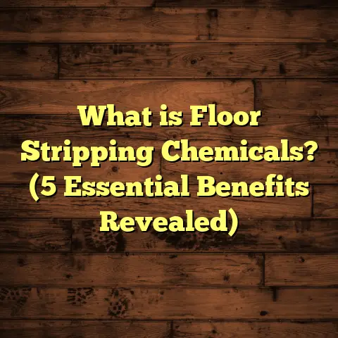 What is Floor Stripping Chemicals? (5 Essential Benefits Revealed)