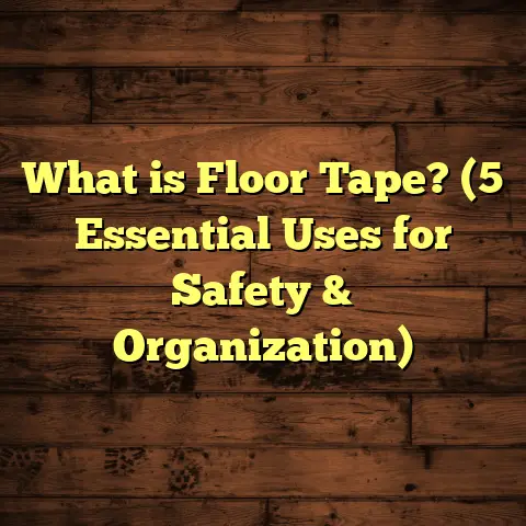 What is Floor Tape? (5 Essential Uses for Safety & Organization)