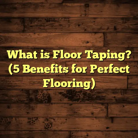 What is Floor Taping? (5 Benefits for Perfect Flooring)