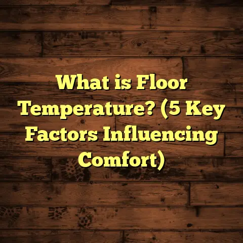 What is Floor Temperature? (5 Key Factors Influencing Comfort)