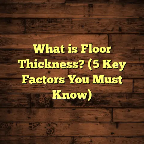 What is Floor Thickness? (5 Key Factors You Must Know)