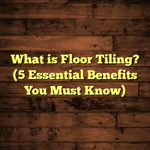 What is Floor Tiling? (5 Essential Benefits You Must Know)