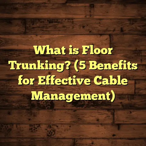 What is Floor Trunking? (5 Benefits for Effective Cable Management)