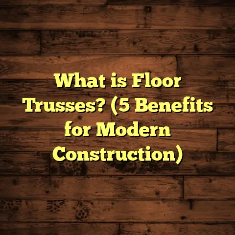 What is Floor Trusses? (5 Benefits for Modern Construction)