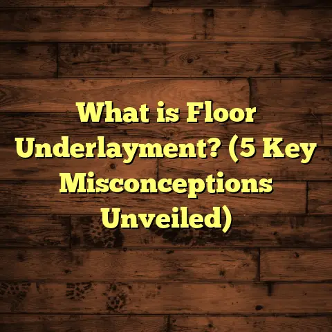 What is Floor Underlayment? (5 Key Misconceptions Unveiled)