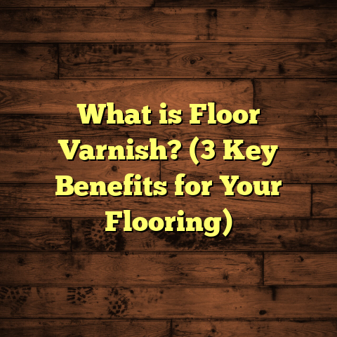 What is Floor Varnish? (3 Key Benefits for Your Flooring)