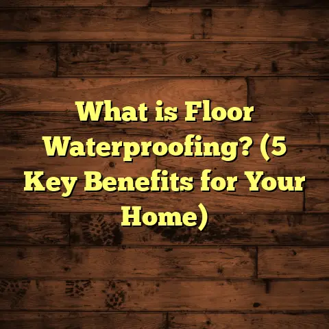 What is Floor Waterproofing? (5 Key Benefits for Your Home)