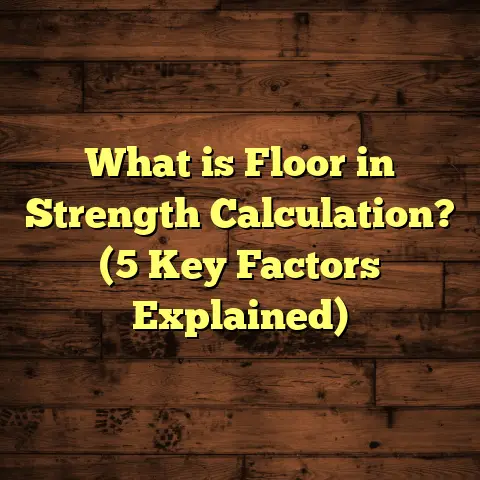 What is Floor in Strength Calculation? (5 Key Factors Explained)