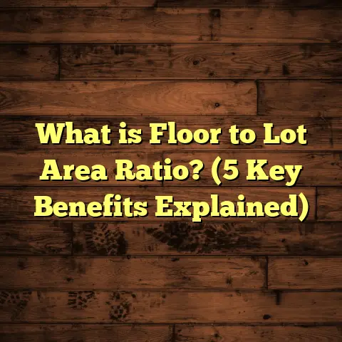 What is Floor to Lot Area Ratio? (5 Key Benefits Explained)