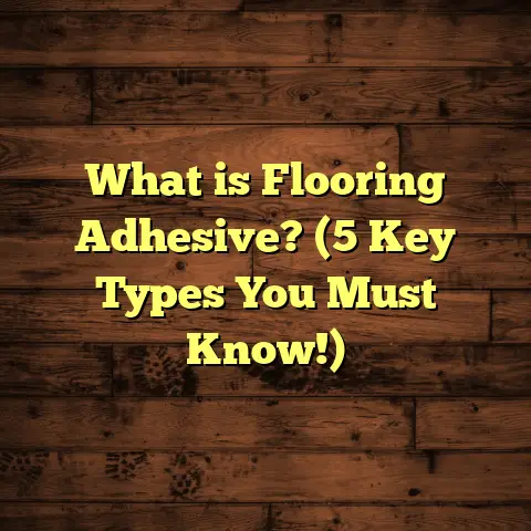What is Flooring Adhesive? (5 Key Types You Must Know!)