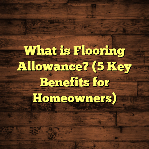 What is Flooring Allowance? (5 Key Benefits for Homeowners)