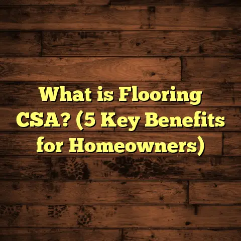 What is Flooring CSA? (5 Key Benefits for Homeowners)