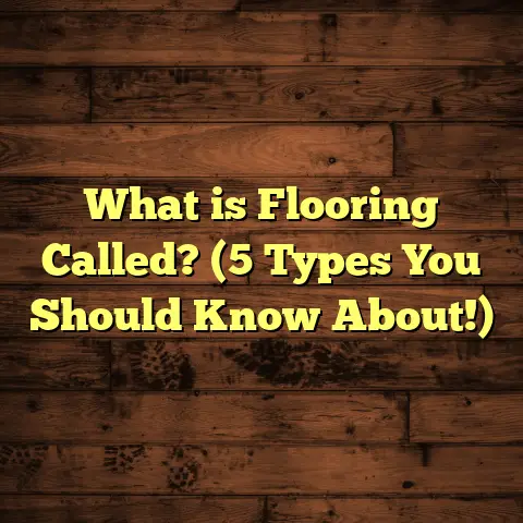 What is Flooring Called? (5 Types You Should Know About!)
