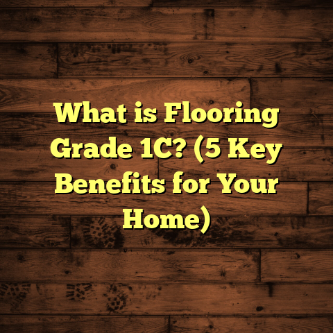 What is Flooring Grade 1C? (5 Key Benefits for Your Home)