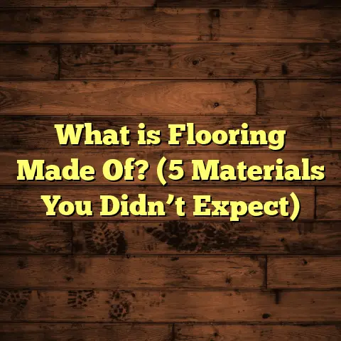 What is Flooring Made Of? (5 Materials You Didn’t Expect)