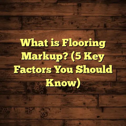 What is Flooring Markup? (5 Key Factors You Should Know)