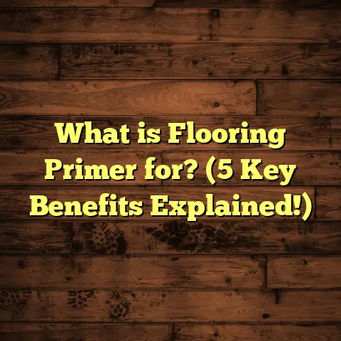What is Flooring Primer for? (5 Key Benefits Explained!)