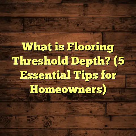 What is Flooring Threshold Depth? (5 Essential Tips for Homeowners)
