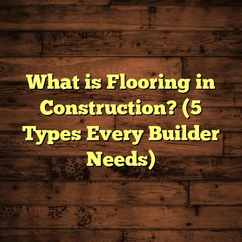 What is Flooring in Construction? (5 Types Every Builder Needs)