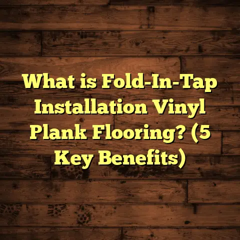 What is Fold-In-Tap Installation Vinyl Plank Flooring? (5 Key Benefits)