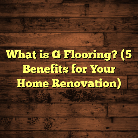 What is G Flooring? (5 Benefits for Your Home Renovation)
