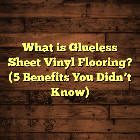 What is Glueless Sheet Vinyl Flooring? (5 Benefits You Didn’t Know)