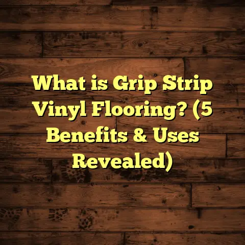What is Grip Strip Vinyl Flooring? (5 Benefits & Uses Revealed)