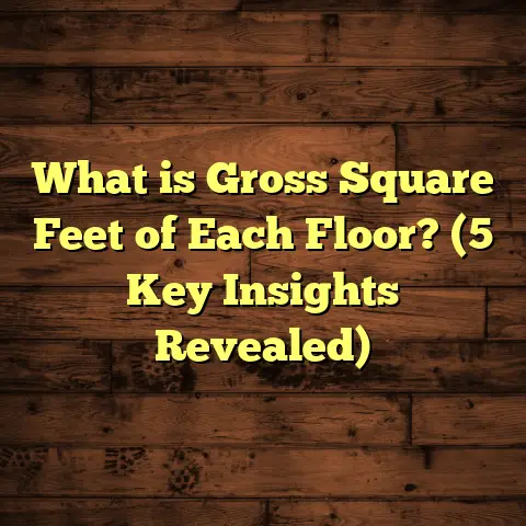What is Gross Square Feet of Each Floor? (5 Key Insights Revealed)