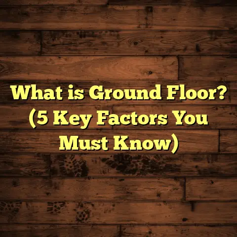 What is Ground Floor? (5 Key Factors You Must Know)