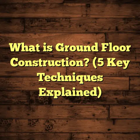 What is Ground Floor Construction? (5 Key Techniques Explained)