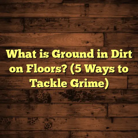 What is Ground in Dirt on Floors? (5 Ways to Tackle Grime)
