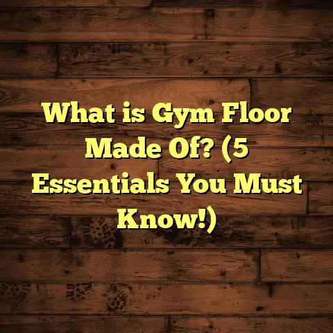 What is Gym Floor Made Of? (5 Essentials You Must Know!)