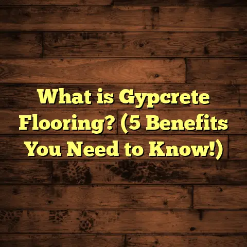 What is Gypcrete Flooring? (5 Benefits You Need to Know!)