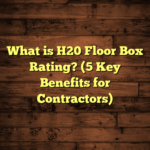 What is H20 Floor Box Rating? (5 Key Benefits for Contractors)